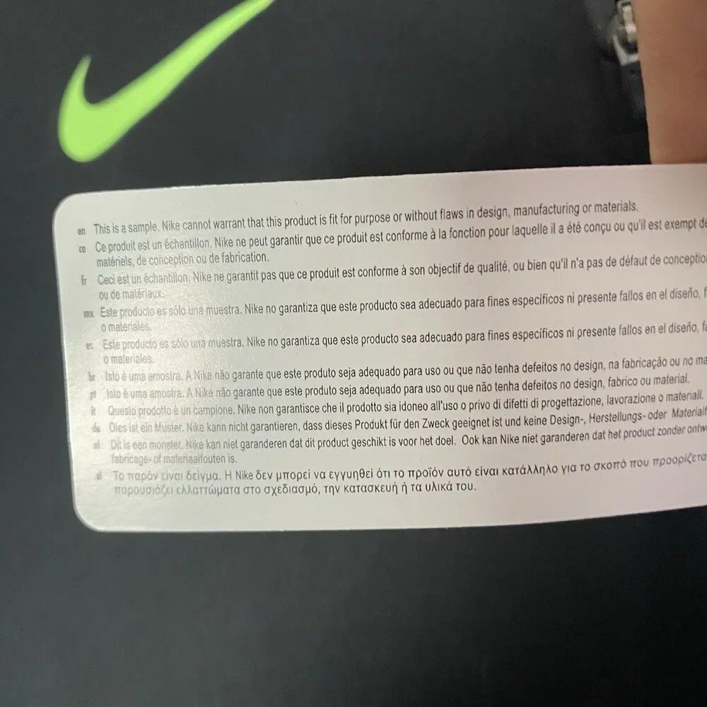 Nike Australia Women Small Academy Pro STORM-FIT Black Football Training